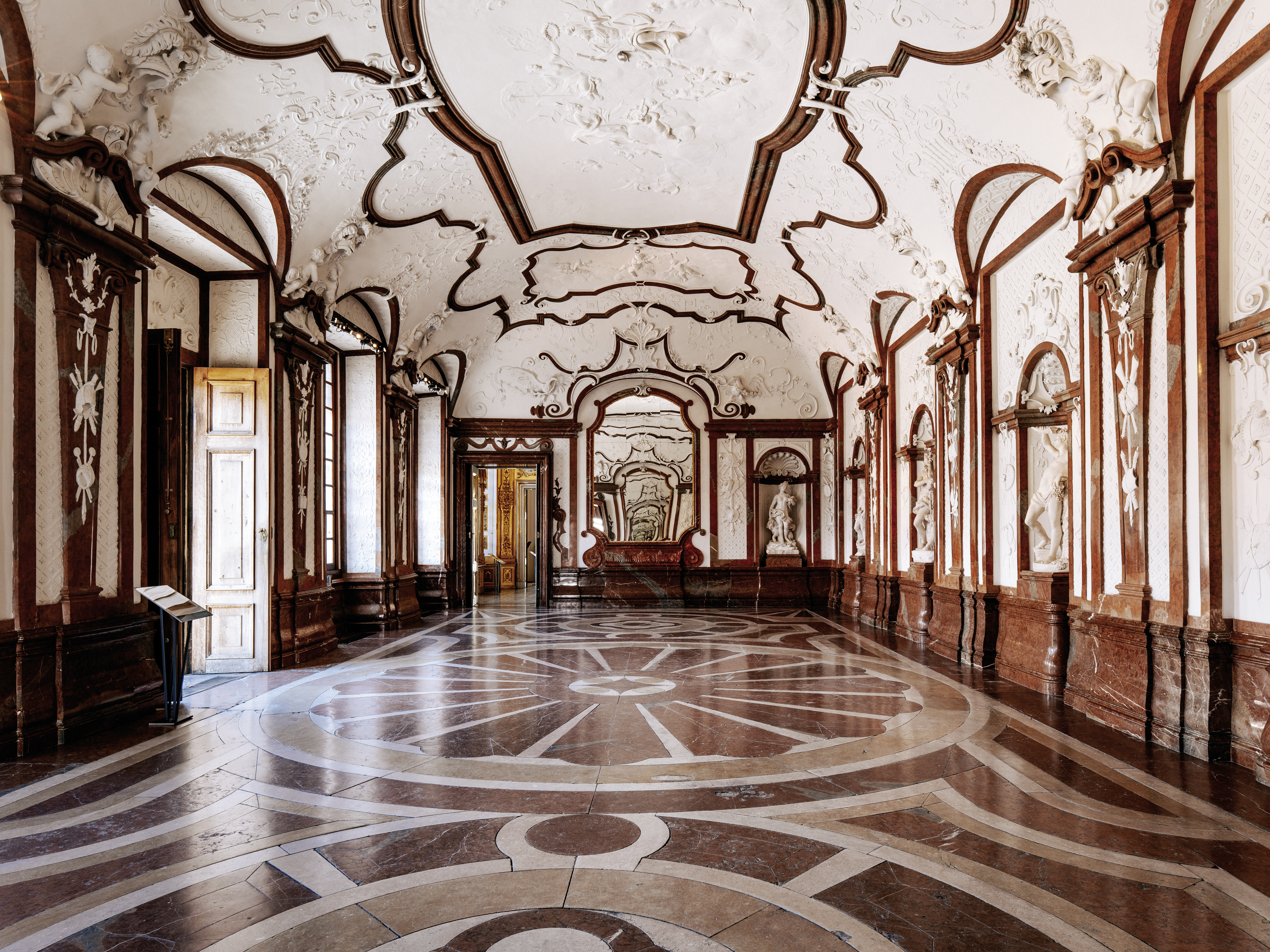Inside the Belvedere Castle